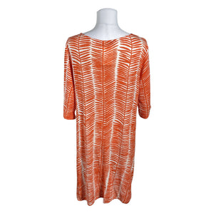 Unisex Marimekko - Trikotaažist kleit, suurus 40 - Punane (2)