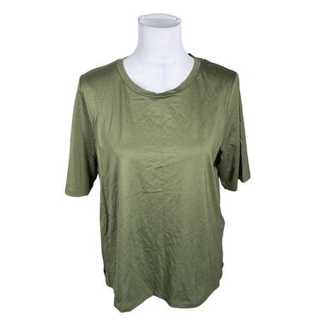 Unisex Essentials by Stockmann - Trikotaažist pluus, suurus 40 - Roheline ()