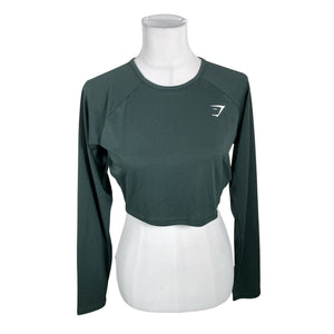 Unisex Gymshark - Spordisärk, pikad käised, suurus 38 - Roheline (1)