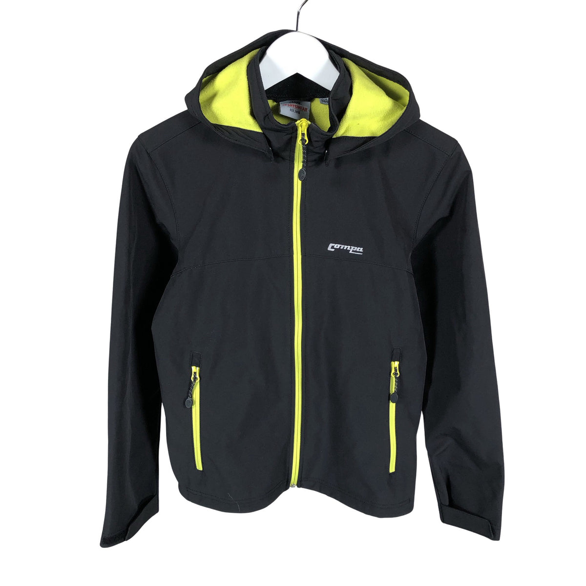 Unisex Compa - Softshell jope, suurus 158 - 164 - Must (1)