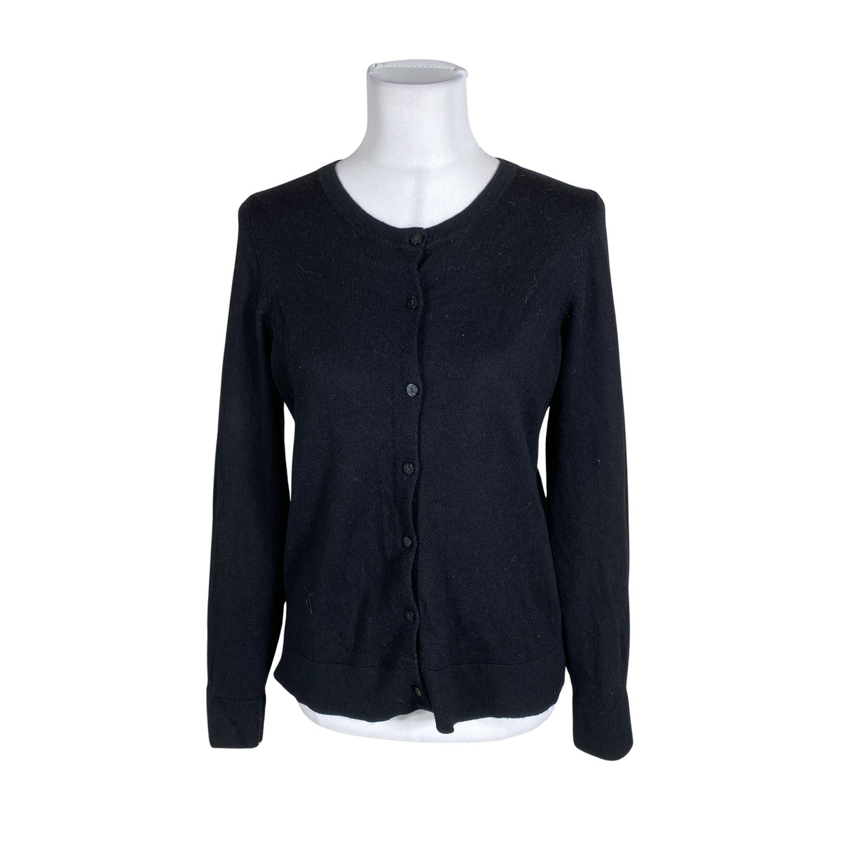 Unisex Essentials by Stockmann - Kardigan, suurus 36 - Must (1)