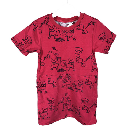 Unisex me&i - Dressikangast kleit, suurus 134 - 140 - Roosa ()