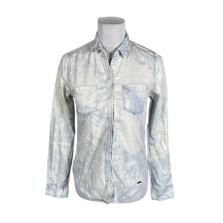 Unisex Hollister - Triiksärk, suurus 34 - Helesinine ()