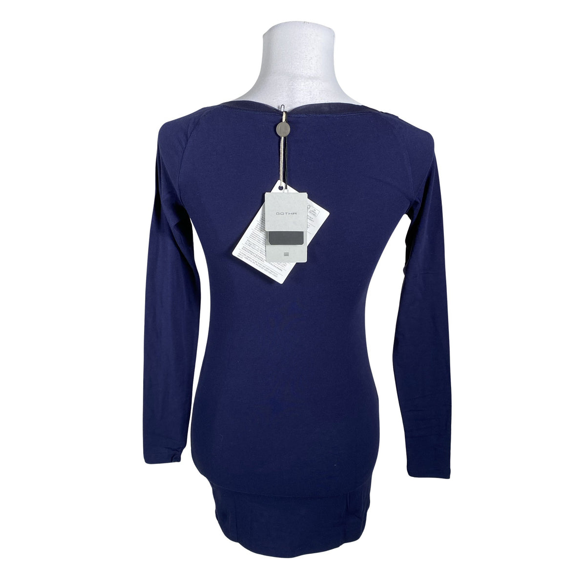 Unisex Gotha - Trikotaažist pluus, suurus 34 - Must (2)