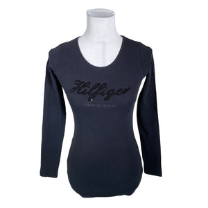 Unisex Tommy Hilfiger - Trikotaažist pluus, suurus 34 - Must (1)