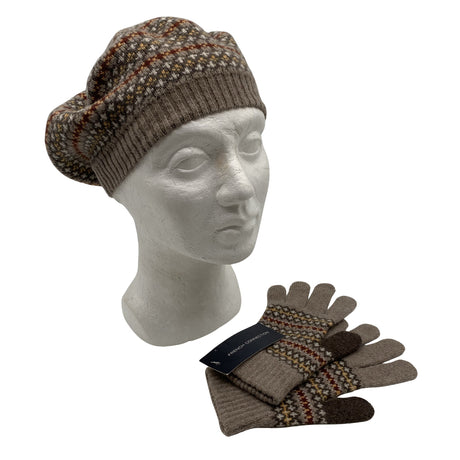 Unisex French Connection - Sõrmkindad, suurus Ei kokoa - Pruun ()