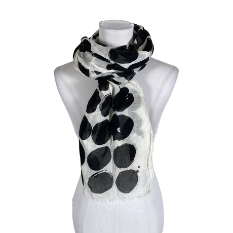 Unisex Marimekko - Õhuke sall, suurus Maxi - Must ()