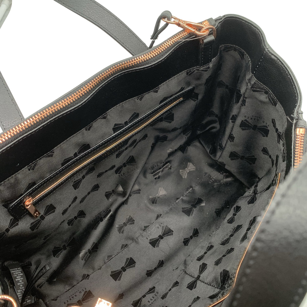 Unisex Ted Baker - Käekott, suurus Maxi - Must (3)