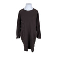 Unisex NOSH - Trikotaažist kleit, suurus 46 - Pruun ()