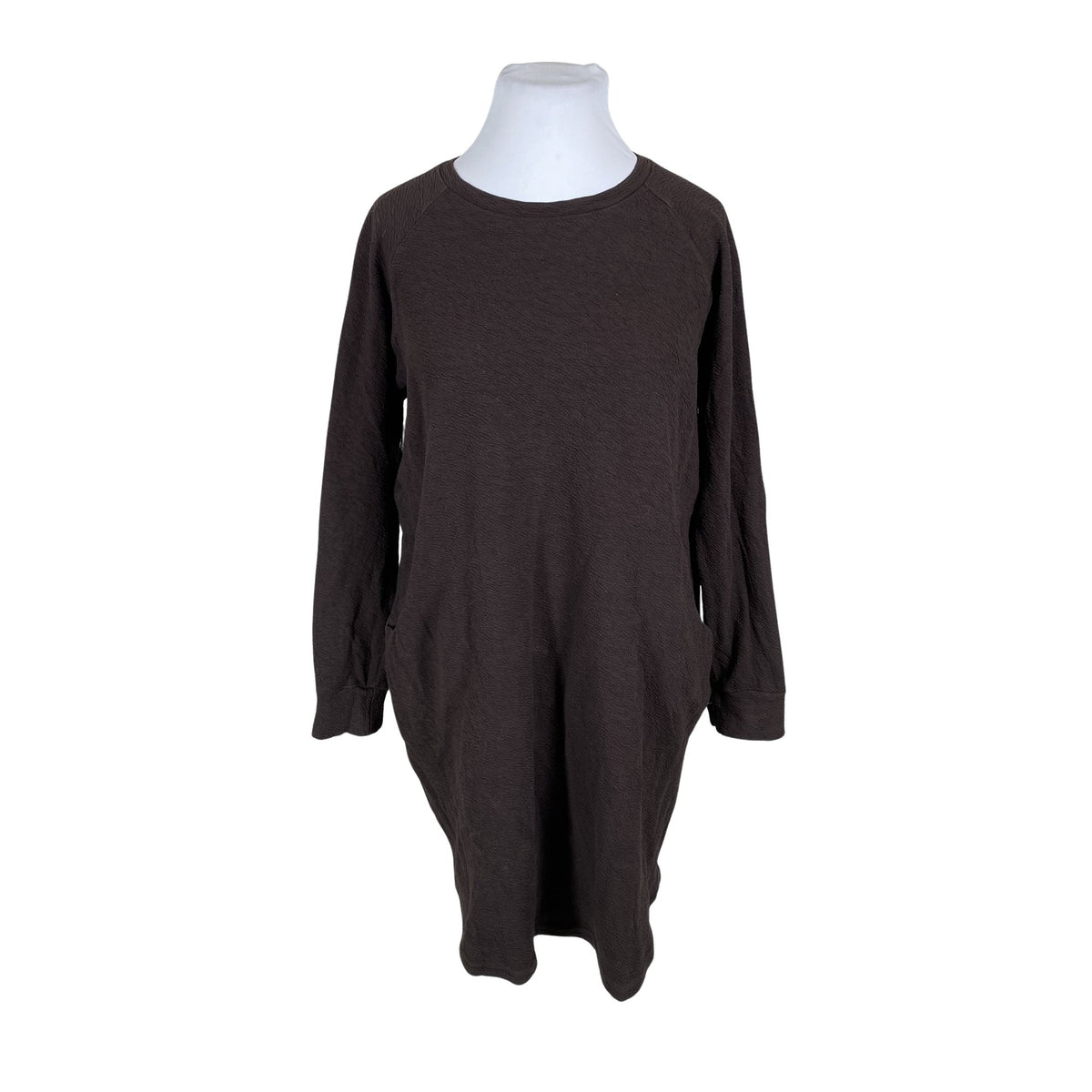 Unisex NOSH - Trikotaažist kleit, suurus 46 - Pruun (1)
