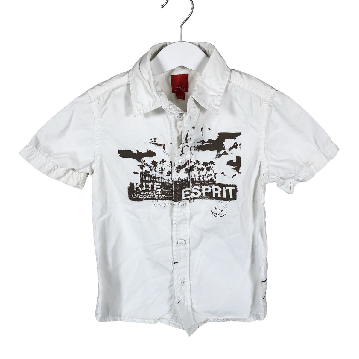 Unisex Esprit - Triiksärk, suurus 104 - 110 - Valge (1)