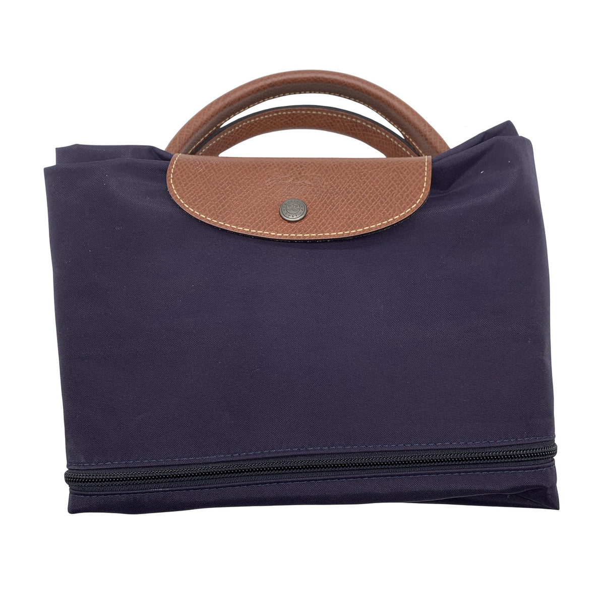 Unisex Longchamp - Käekott, suurus Maxi - Lilla (4)