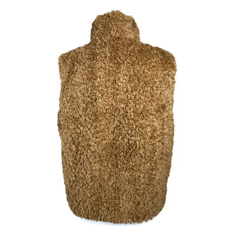 Unisex COS - Kunstkarusnahast vest, suurus 40 - Pruun (2)