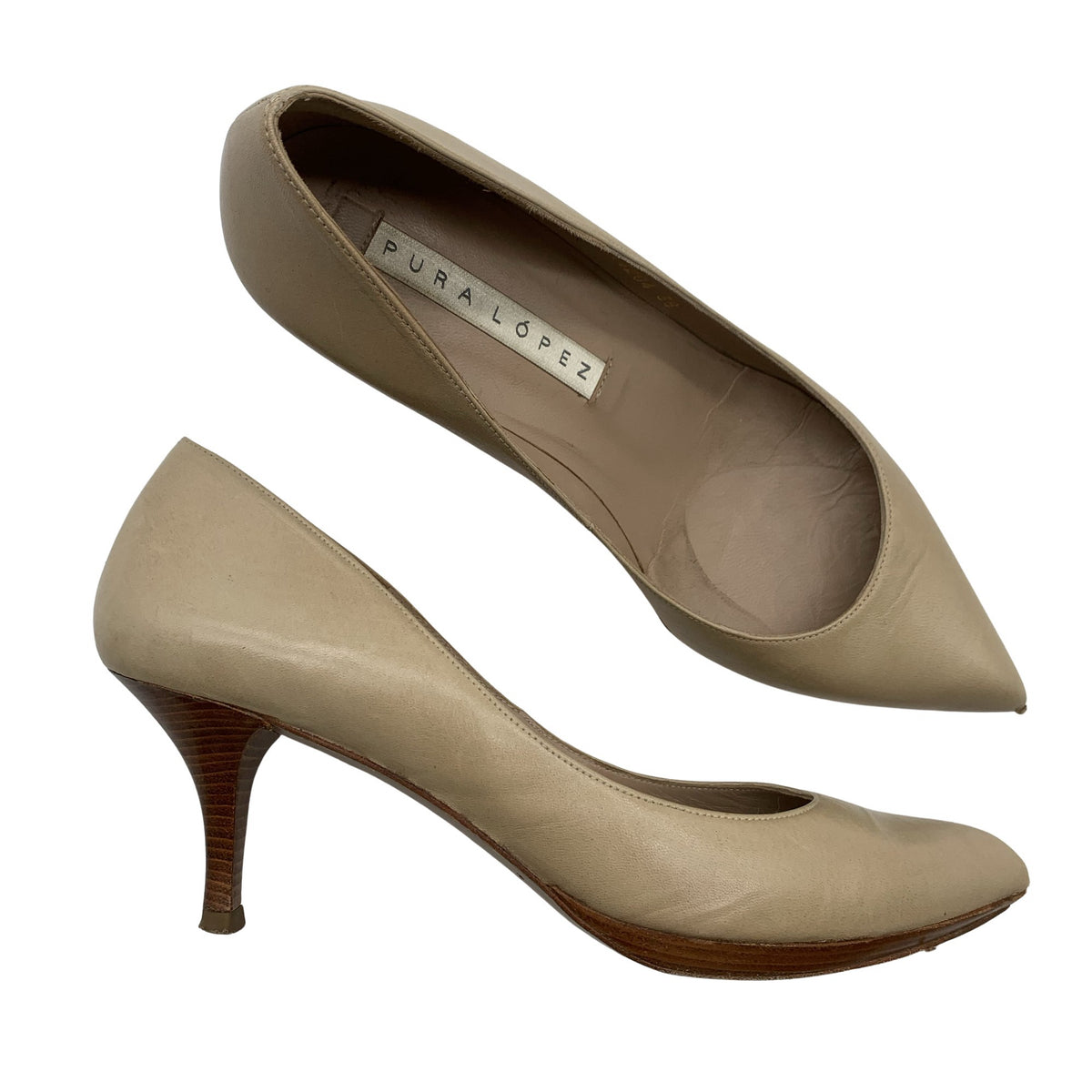 Unisex Pura López - Kontsakingad, suurus 38 - Pruun (1)