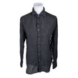 Unisex 120% Lino - Mitteveniv tuunika, suurus 34 - Must ()