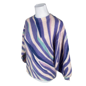 Unisex La Maille Sezane - Kampsun, suurus 40 - Lilla (3)