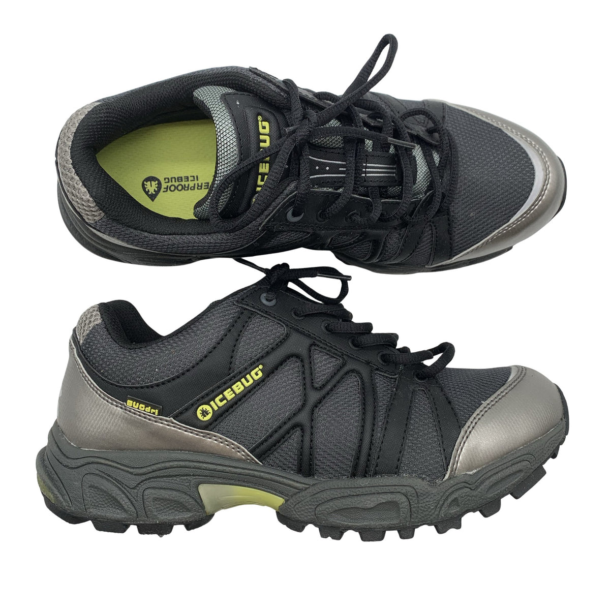 Unisex Icebug - Matkatossud, suurus XXS - Must (1)