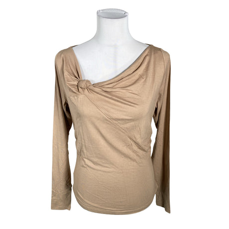 Unisex &Other Stories - Trikotaažist pluus, suurus 38 - Beige ()