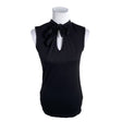 Unisex me&i - Trikotaažist topp, suurus 34 - Must ()