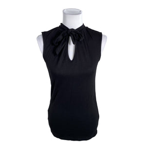Unisex me&i - Trikotaažist topp, suurus 34 - Must (1)