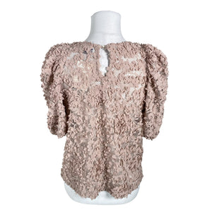 Unisex Holly & Whyte by Lindex - Lühikeste käistega pluus, suurus 36 - Heleroosa (2)