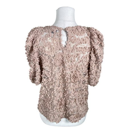 Unisex Holly & Whyte by Lindex - Lühikeste käistega pluus, suurus 36 - Heleroosa (2)