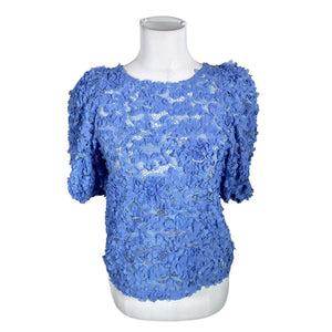 Unisex Holly & Whyte by Lindex - Lühikeste käistega pluus, suurus 34 - Helesinine (1)