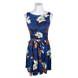 Unisex Lady Vintage - Mitteveniv kleit, suurus 38 - Sinine (1)