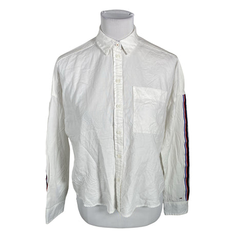 Unisex Tommy Jeans (Tommy Hilfiger) - Triiksärk, suurus 36 - Valge ()