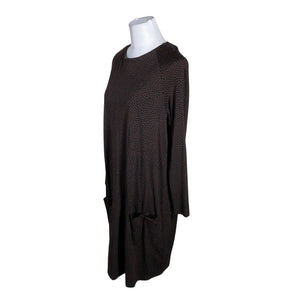 Unisex Marimekko - Trikotaažist kleit, suurus 40 - Must (3)