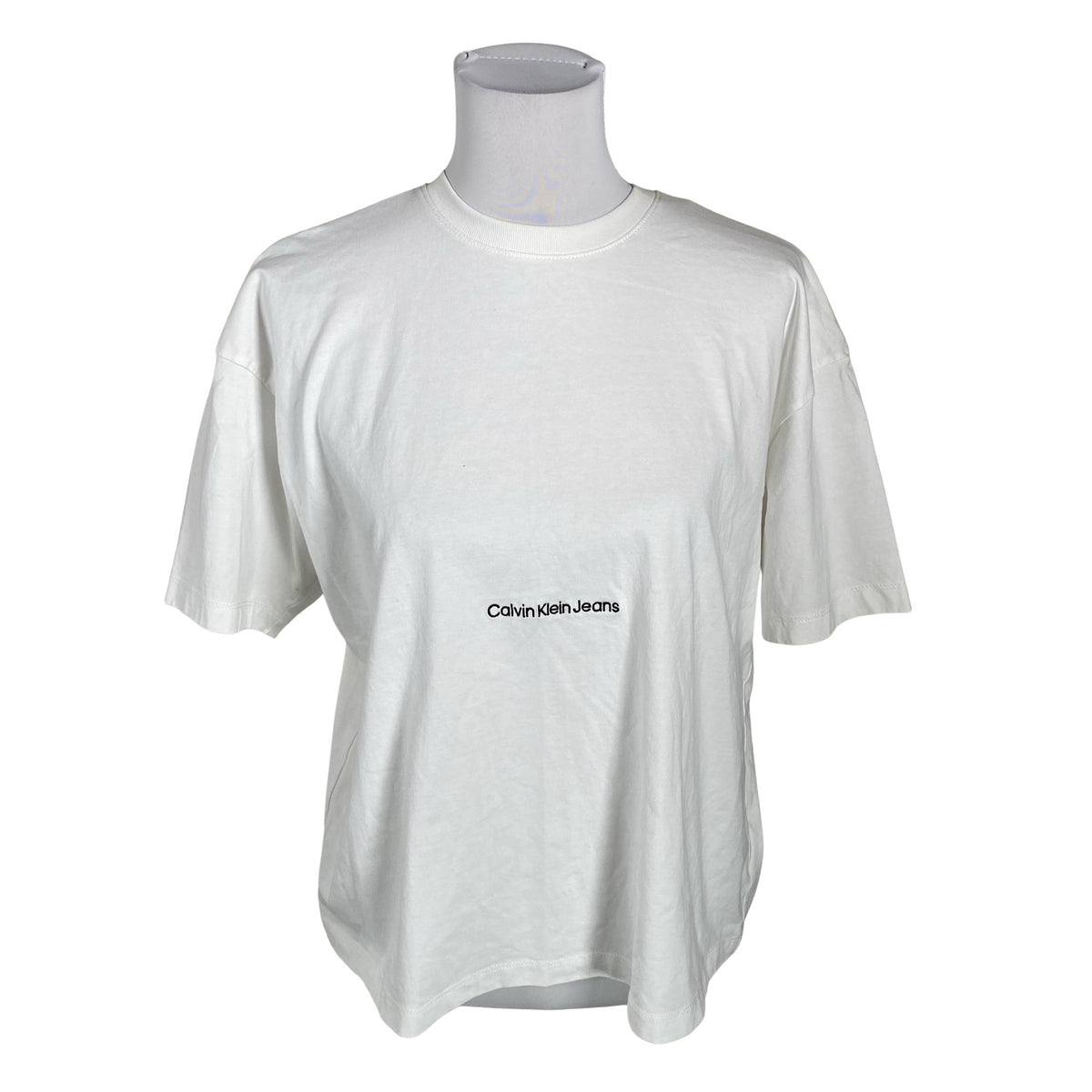 Unisex Calvin Klein Jeans - T-särk, suurus 40 - Valge (1)
