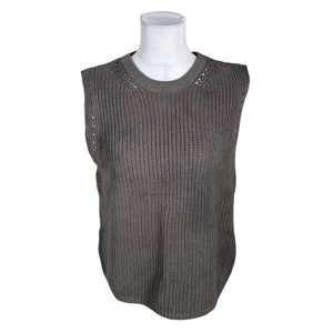 Unisex Esprit - Kootud vest, suurus 40 - Hall (1)