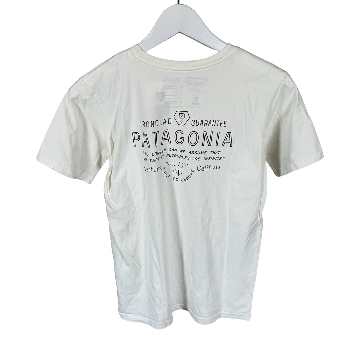 Unisex Patagonia - T-särk, suurus 158 - 164 - Looduslik valge (2)