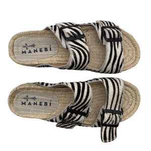 Unisex Manebi - Rihmikud, suurus 37 - Must (1)