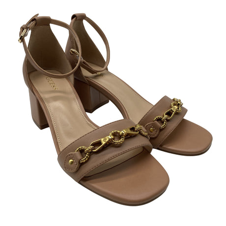 Unisex Guess - Kontsaga rihmikud, suurus 37 - Beige (2)