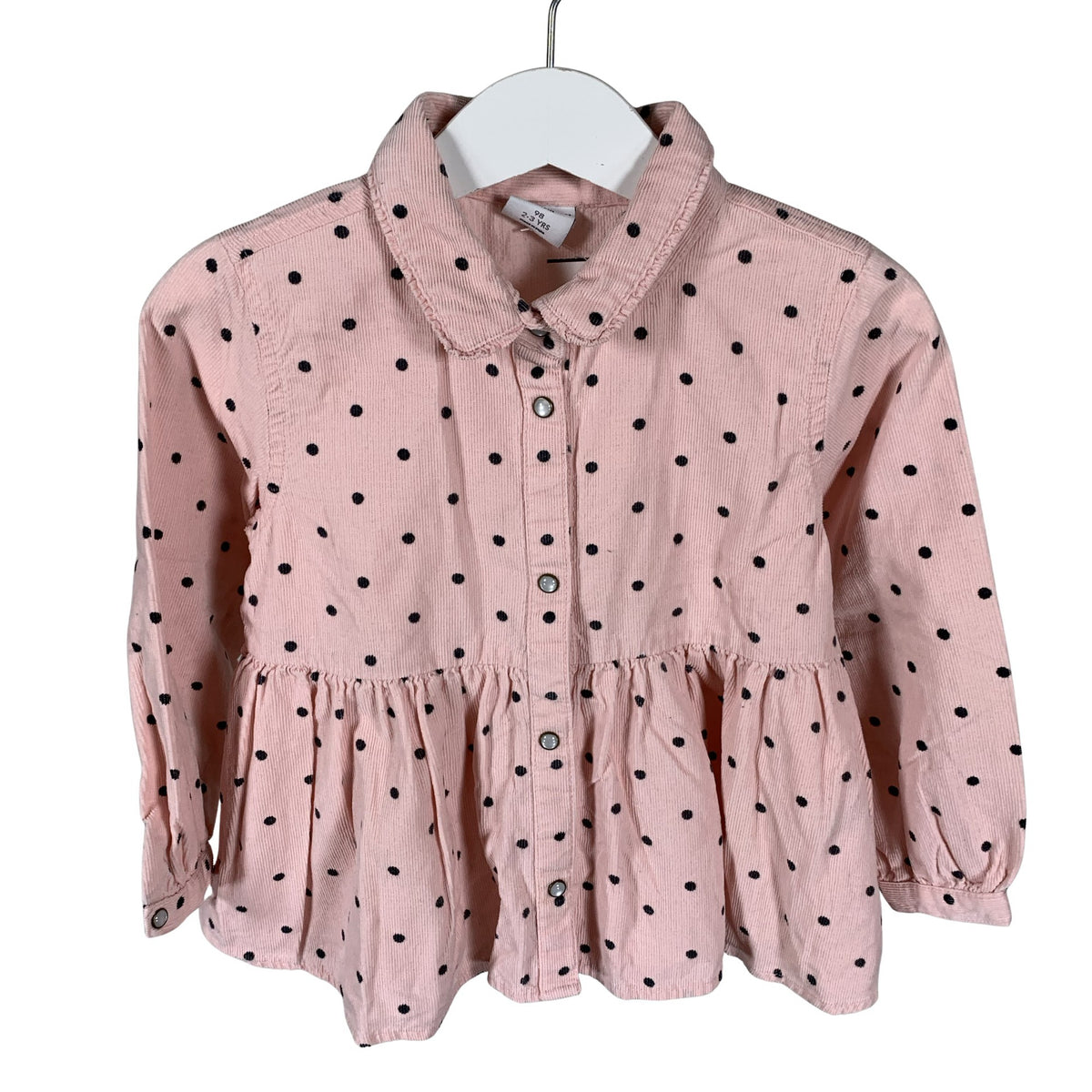 Unisex Polarn O. Pyret - Pluus, suurus 92 - 98 - Heleroosa (1)