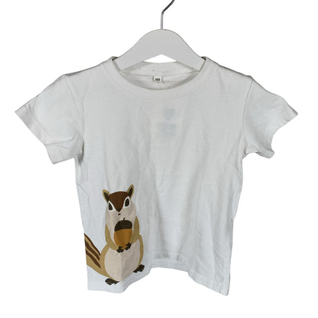 Unisex Muji - T-särk, suurus 98 - 104 - Valge ()