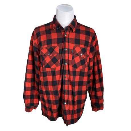 Unisex Blåkläder - Flanellsärk, suurus XXXL - Punane ()