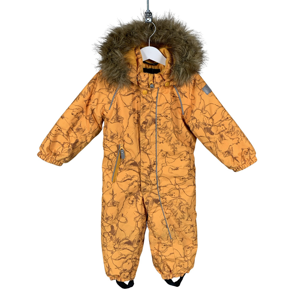 Unisex Reima - Talvekombinesoon, suurus 80 - 86 - Oranž (1)