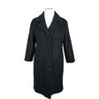 Unisex Etage - Villane mantel, suurus 42 - Must ()
