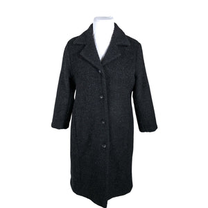 Unisex Etage - Villane mantel, suurus 42 - Must (1)