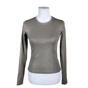 Unisex Weekday - Trikotaažist pluus, suurus 38 - Hall (1)