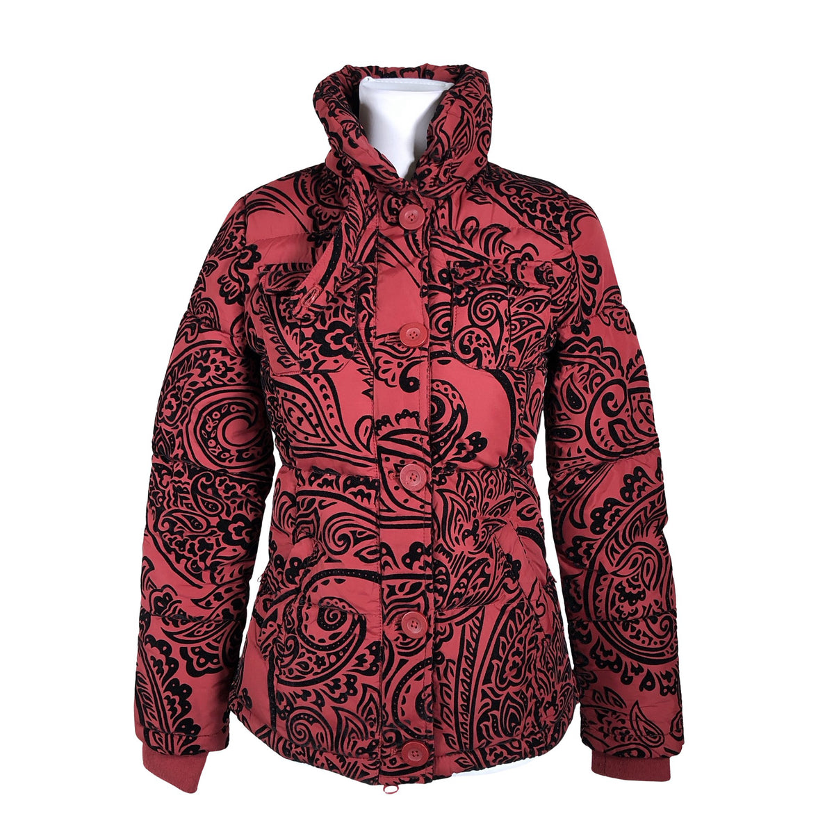 Unisex Desigual - Talvejope, suurus 36 - Veinipunane (1)