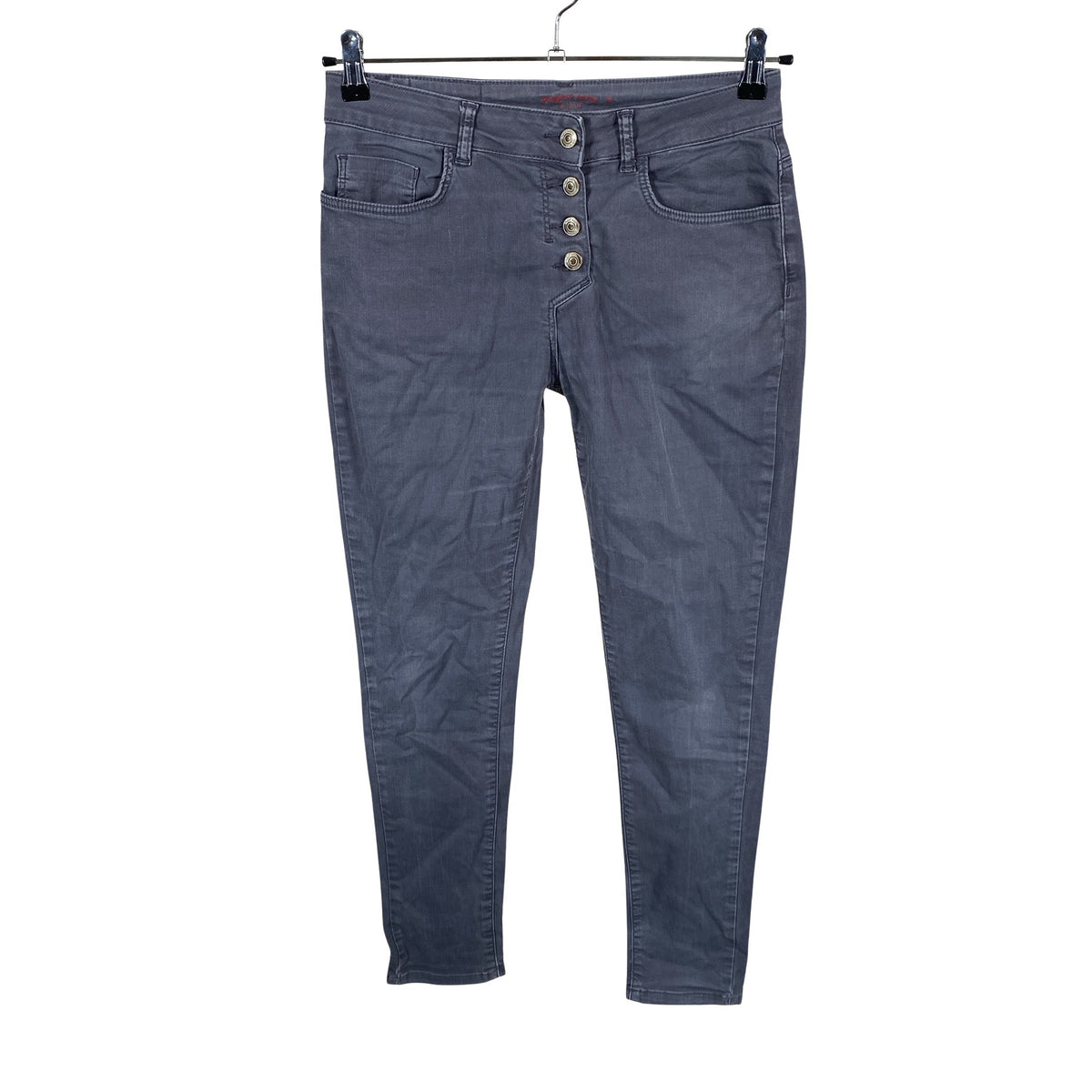 Unisex Perfect Jeans - Teksad, suurus 38 - Hall (1)