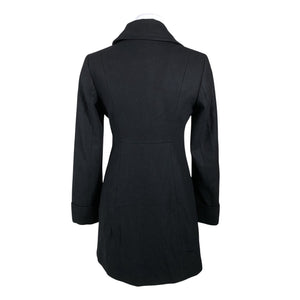 Unisex Benetton - Villane mantel, suurus 40 - Must (2)