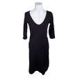 Unisex Nanso - Trikotaažist kleit, suurus 36 - Must ()