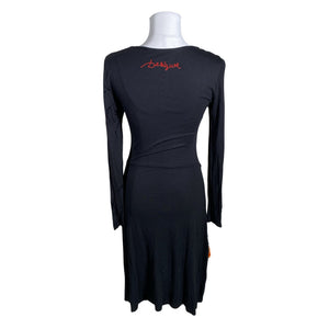 Unisex Desigual - Trikotaažist kleit, suurus 40 - Must (2)