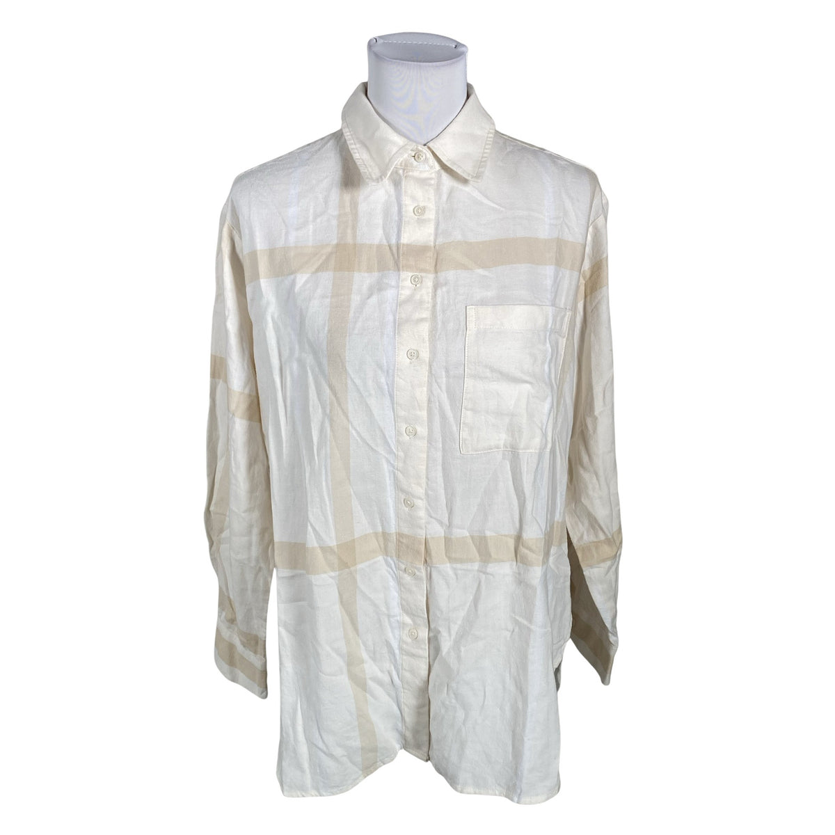 Unisex Opus - Flanellsärk, suurus 38 - Looduslik valge (1)