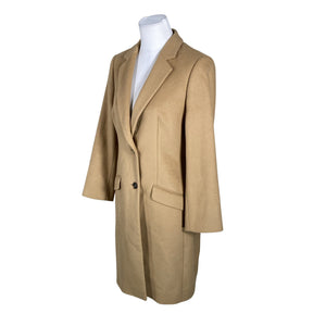 Unisex Hugo Boss - Villane mantel, suurus 40 - Pruun (3)