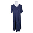 Unisex Nanso - Trikotaažist kleit, suurus 36 - Sinine ()